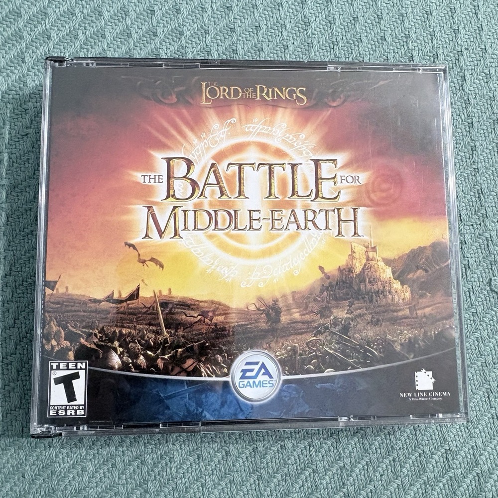 The Lord of the Rings: The Battle for Middle-Earth PC Game - Complete 4 Disc Set